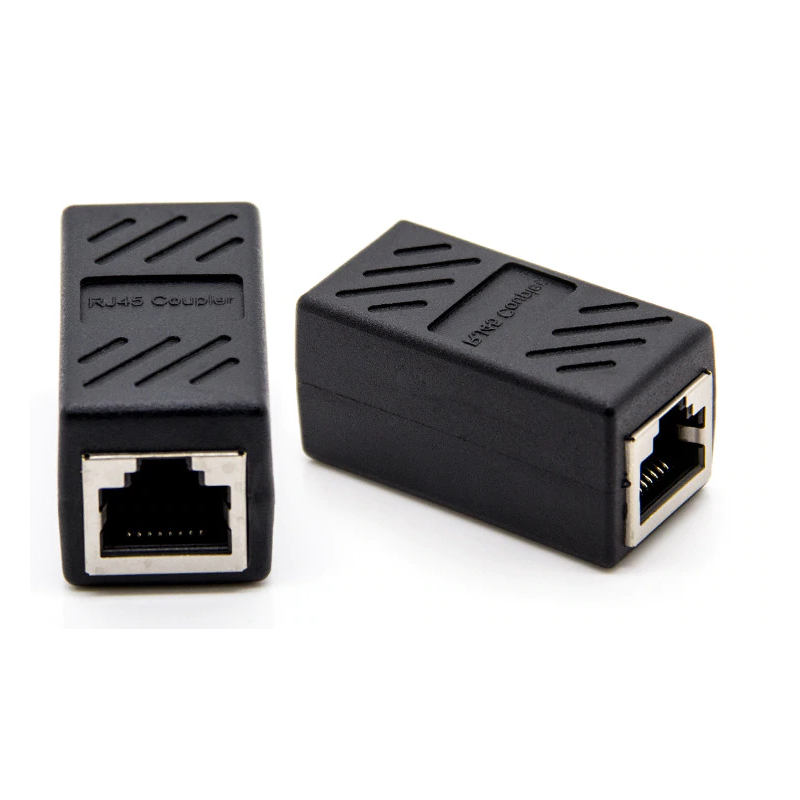 RJ45 connector [Network cable connector] - Female/Female - Shielded CAT6a RJ45 FEMALE to FEMALE