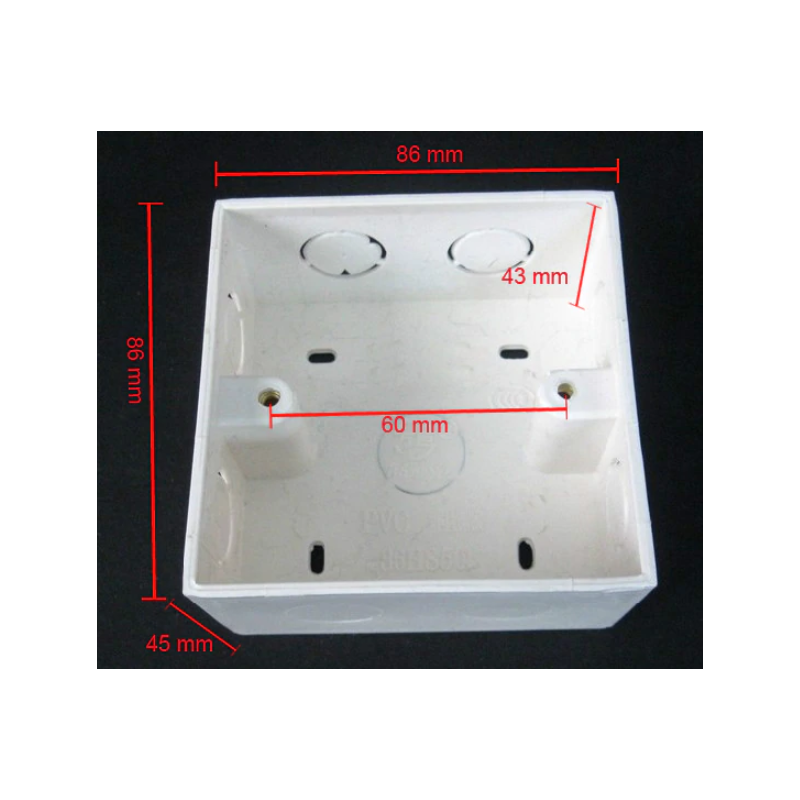 Panel box - RJ45 - Wall mounting - Panel