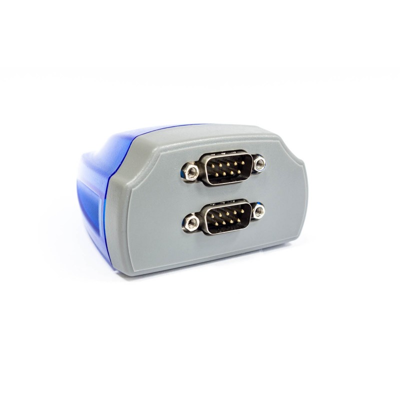 USB til 2 x RS232 adapter USB til 2 RS232, støttes av Linux USB til 2xRS232 converter