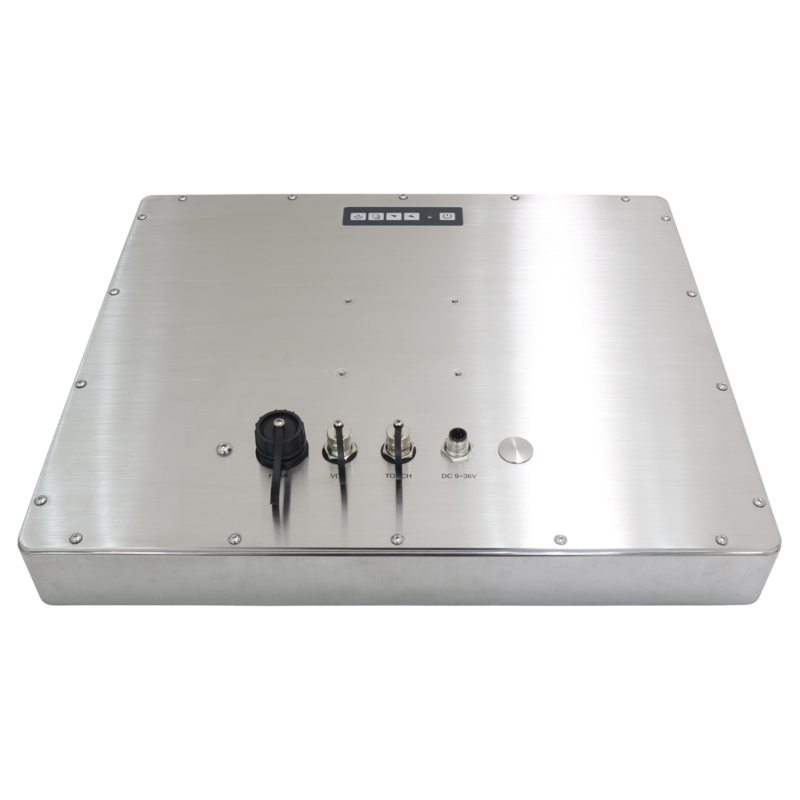 17 "PCAP berøringsskjerm - Vanntett - IP66 - Industrial Display - innkapslet skjerm