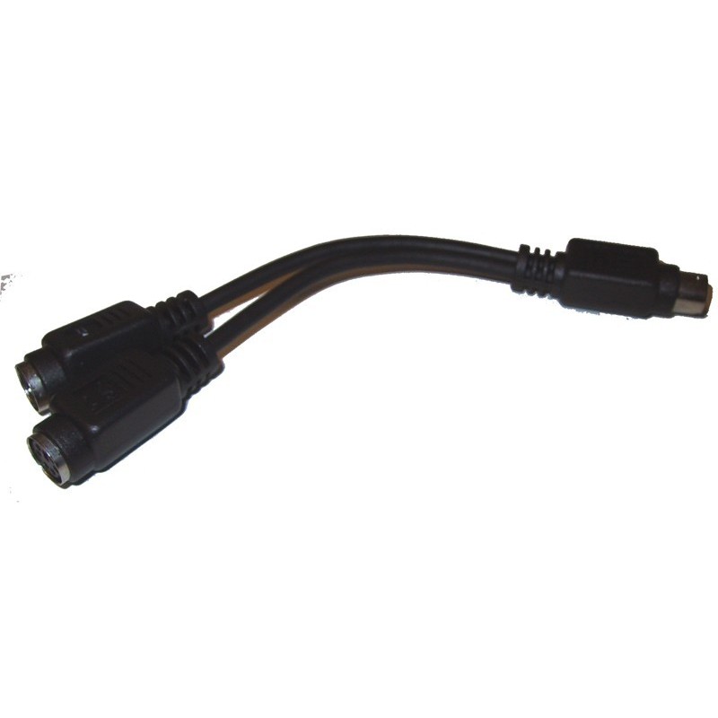 PS2 Y splitter cable (15 cm) - Can be used for CPU slot cards