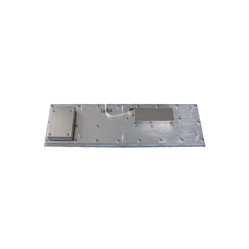 Metall Keyboard Industrial for Installasjon med TouchPad USB IP65 Lukk Rustfritt stål