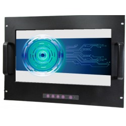 19" rackmonitor - Industriell LCD-skjerm med VGA, DVI eller HDMI