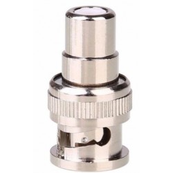 Adapter RCA Female to BNC male - RCA female to BNC male