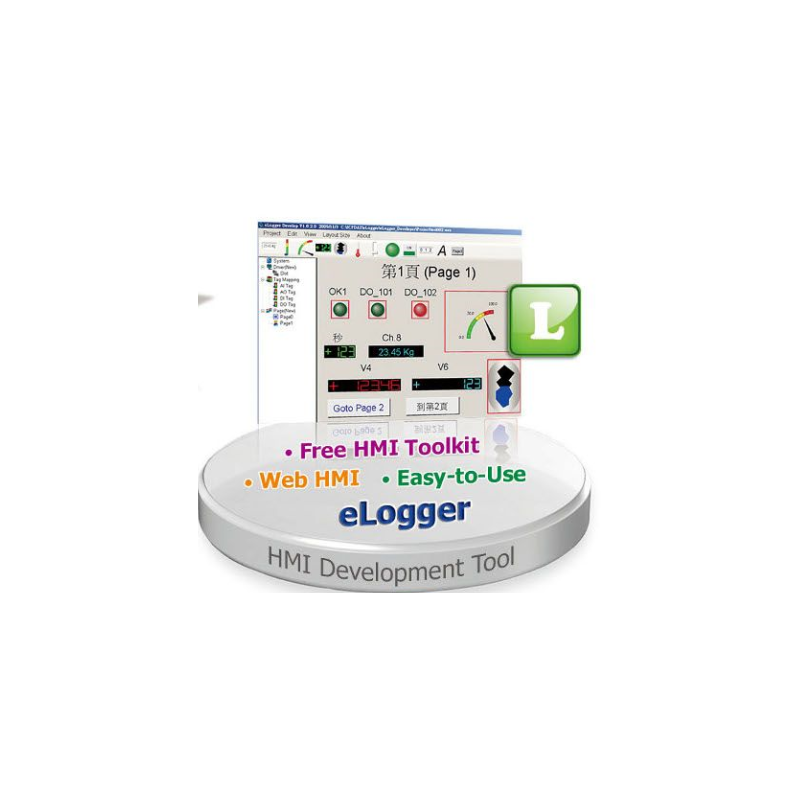 10,4" HMI panel-PC med Win7 Embedded (WES7). IPP65 / NEMA