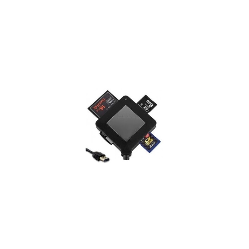 Multi USB 3.0 flash card reader 8 In one SD, Micro SD, CF, XD, MS, M2 card reader