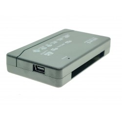 USB 2.0 flash card reader, TF, CF, SD, Mini SD, SDHC, MMC, MS, XD multi
