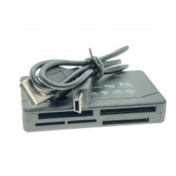 USB 2.0 flash card reader, TF, CF, SD, Mini SD, SDHC, MMC, MS, XD multi