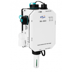 Miljøovervåkingsstasjon for industrielle og utendørs installasjoner. CO2, svevestøv, temperatur, fuktighet.