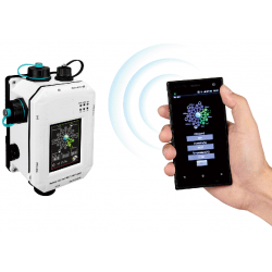 Miljøovervåking stasjon for industri og utendørs. CO CO2. Temperatur og fuktighet, APP, display