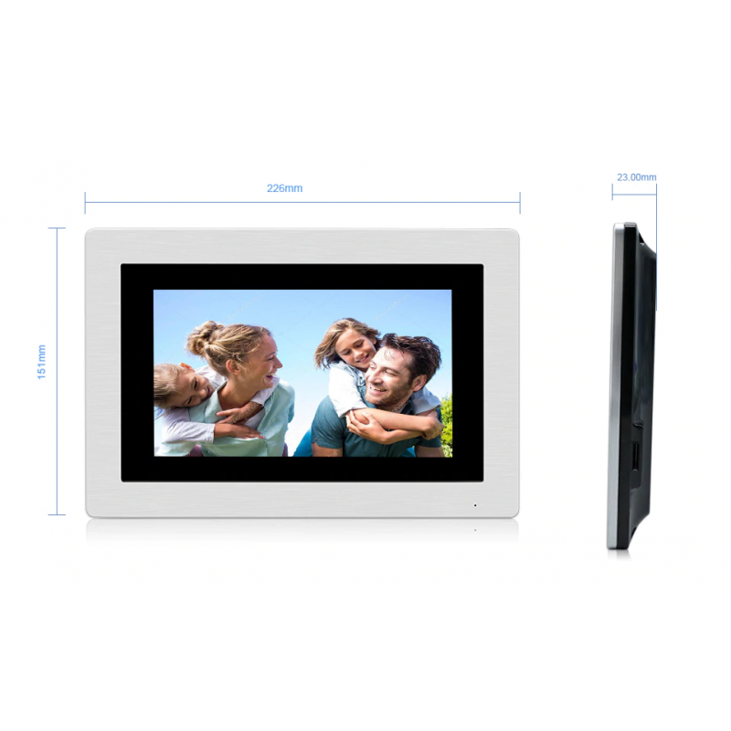 Door phone with camera