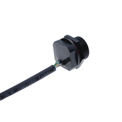 Vanntett RJ45 chassiskontakt, 21 mm gjenger - for utendørs bruk