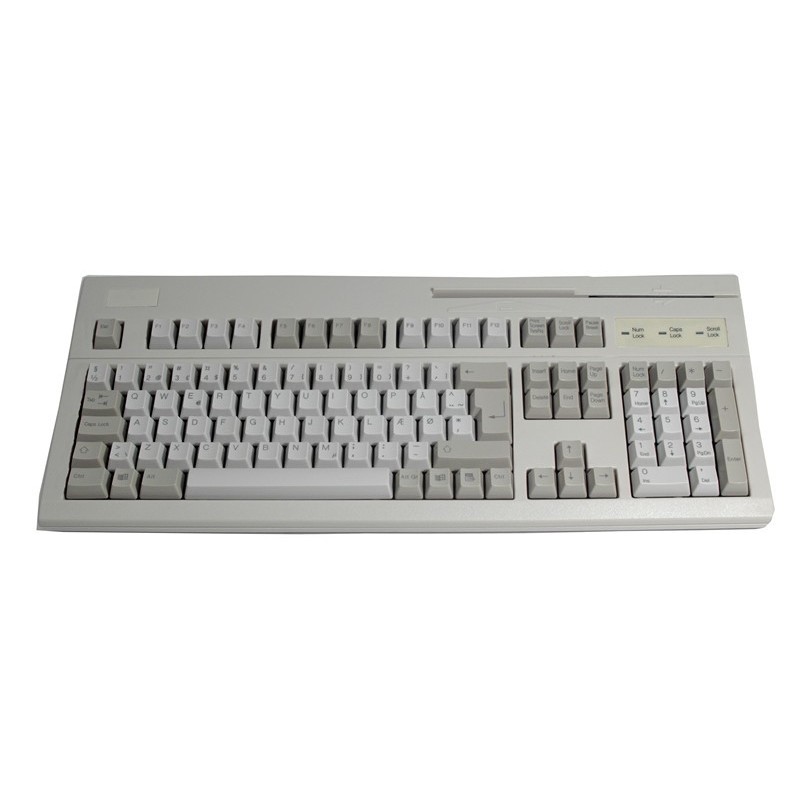 Keyboard with Swedish layout - For magnetic card reader (Slots 1,2 and 3)