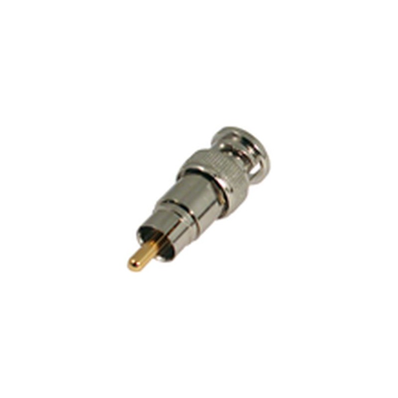 Adapter BNC male to Phono RCA male