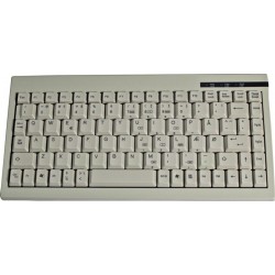 Beige PS/2 mini keyboard, 89 keys - US character set