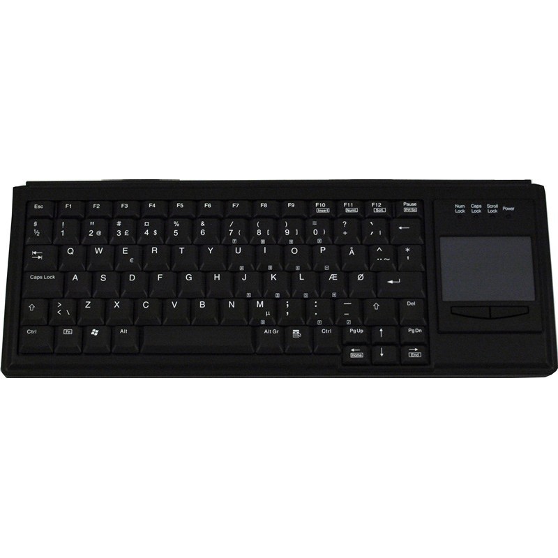 Mini Keyboard with touchpad with Swedish layout (USB)
