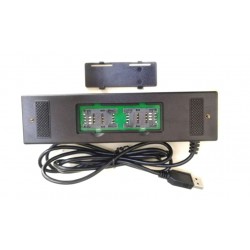 Multifunctional USB card reader, RFID-NFC-MCR-IC.