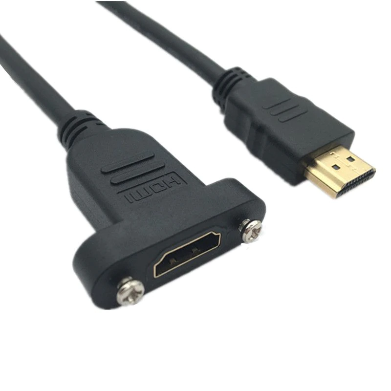 HDMI extension cable for panel and chassis mounting 50cm