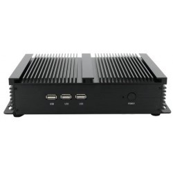 Fanless Embedded PC i7 8th Gen processor with 12VDC supply