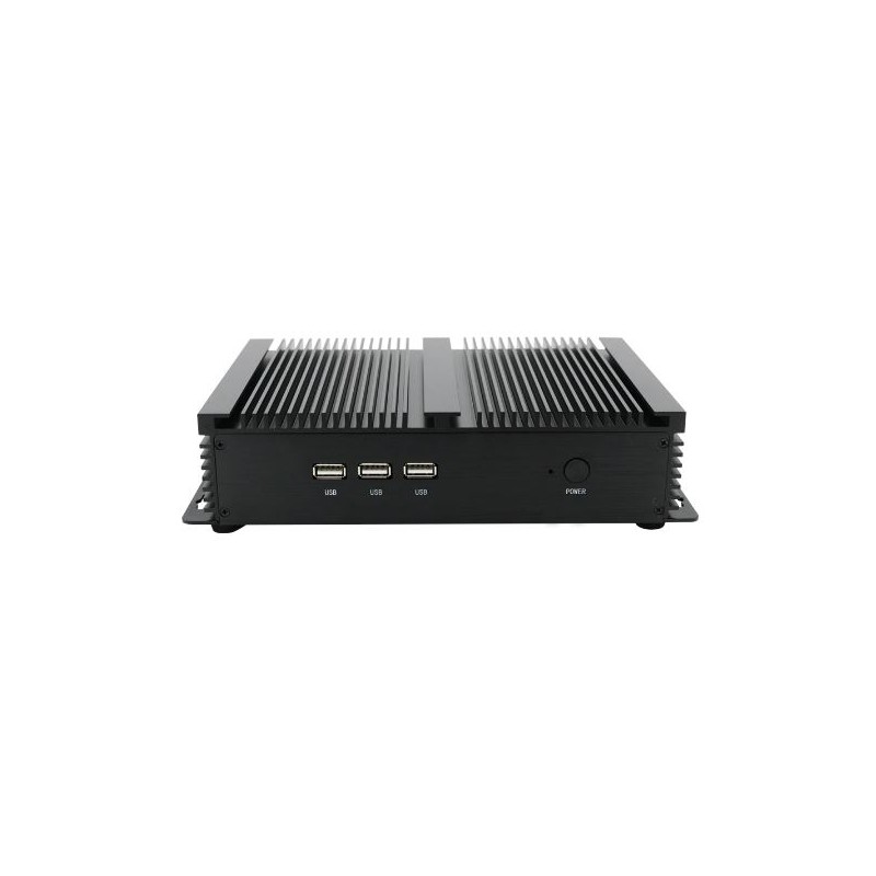 Fanless Embedded PC i7 8th Gen processor with 12VDC supply