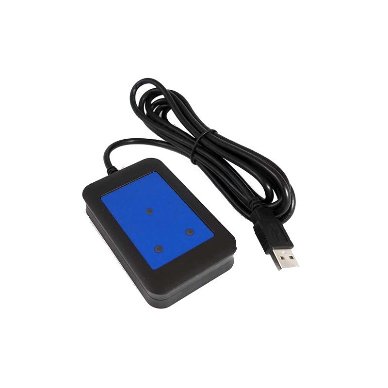 USB RFID-leser - 125 kHz, 134,2 kHz, 13,56 MHz + NFC +, HID