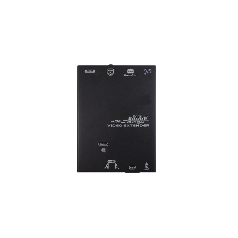 HDMI KVM Extender med USB og RS232 over RJ45-kabel. Opp til 100 meter