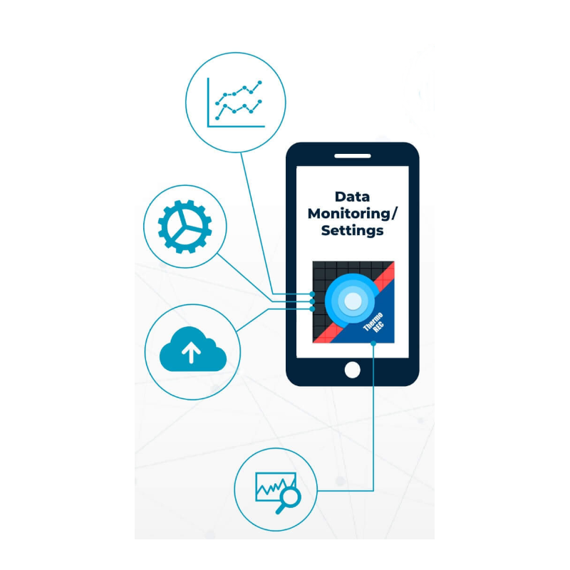 Temperatur datalogger med Bluetooth, professionel som er IP67 vandtæt til batteridrift - T&D TR41