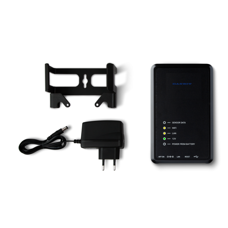 Trådløse overvåkingssensorer og basestasjoner