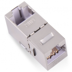 RJ45 coupler angled 90 degrees female to female connector Keystone