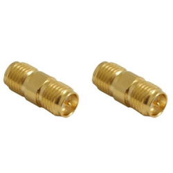 Antenna cable adapter RSMA female to RSMA female, gold plated