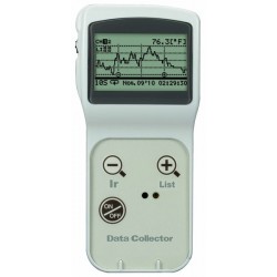 Data collector and programmer with optically JIG and LCD display to T&D data loggers