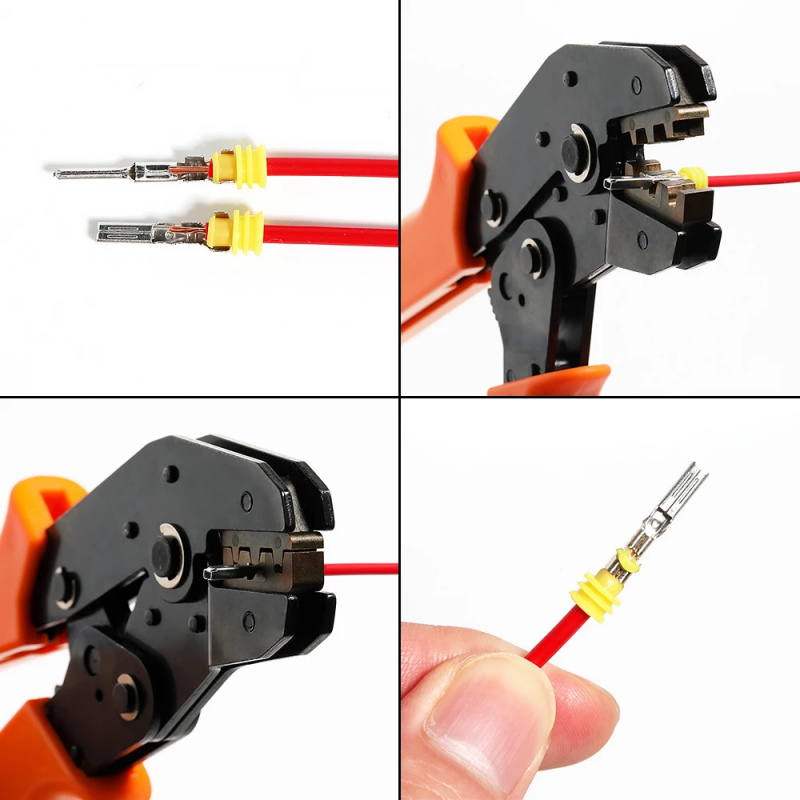 SN-48B Krympetang: 22-14AWG, 0,5-2,5 mm² | Pålitelig krympeverktøy