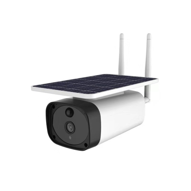 Solar-Powered 2MP WiFi Bullet Camera with 10,400mAh Battery