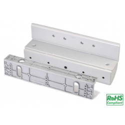 Z angle bracket for door magnet on inward opening door