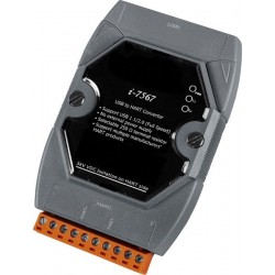 ICPDAS I-7567 is a USB to HART converter. 1 Hart port with optional 250 Ohm termination.