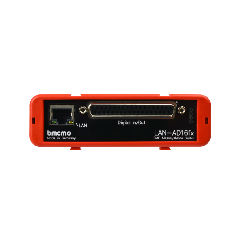 Målemodul for analog inngang/utgang 16 bit og 32 digitale innganger og utganger. PoE