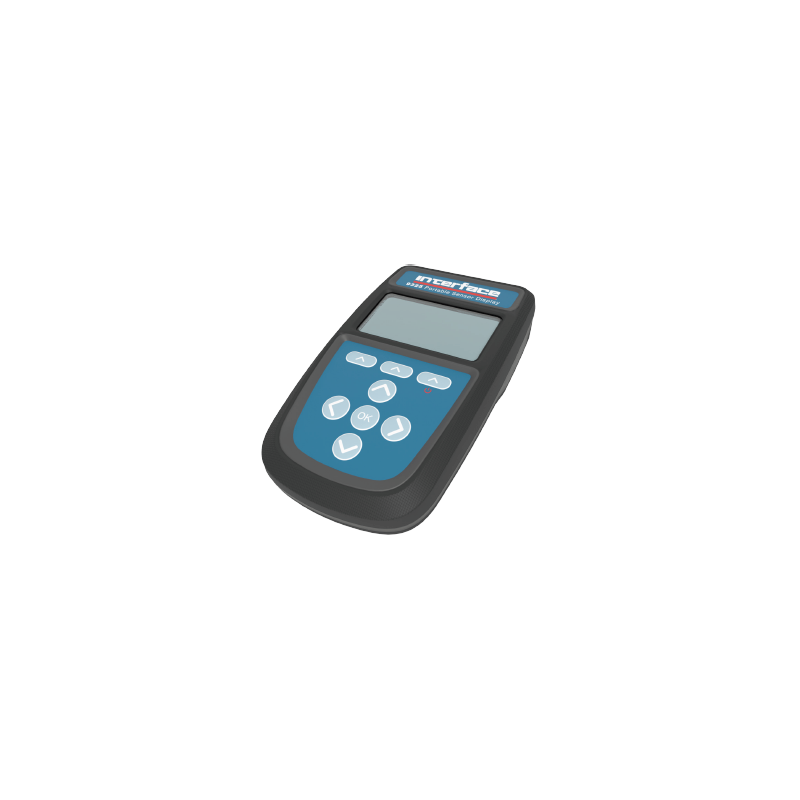 Portable road cell instrument for strain gauge input. Multi-point calibration