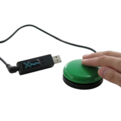 X-KEYS XK-1283-UJS3-R - Programmable push button adapter for USB
