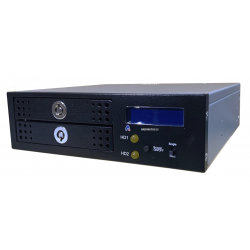 Drawer 2x2½ "SSD HDD / SSD SATA III RAID 0/1 in a 5 1/4" Drawer