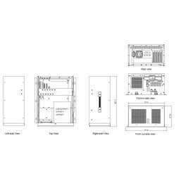 Restlager: Sort, wall mount kabinetforSurplus / DEMO PRODUCTS