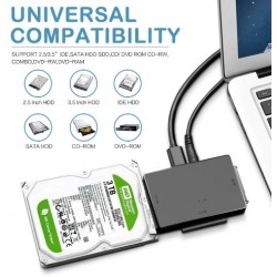 Upgrade Your Hard Drive to USB 3.0 with SATA and IDE to USB Adapter