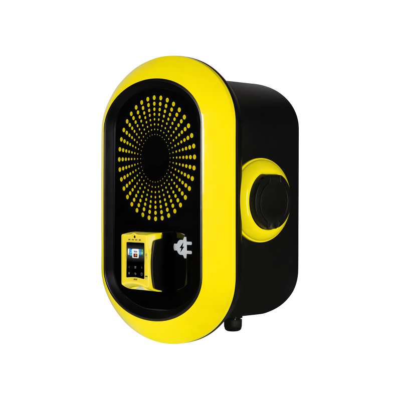 Ladestativ for elbil mot betaling. Mobilepay og kortbetaling