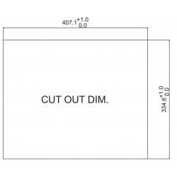 Panel touch screen 19" inch - Touch / Touch sensitive with HDMI VGA DP resistive Touch