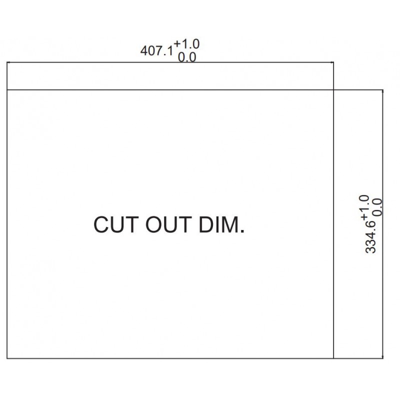 Panel touch screen 19" inch - Touch / Touch sensitive with HDMI VGA DP resistive Touch