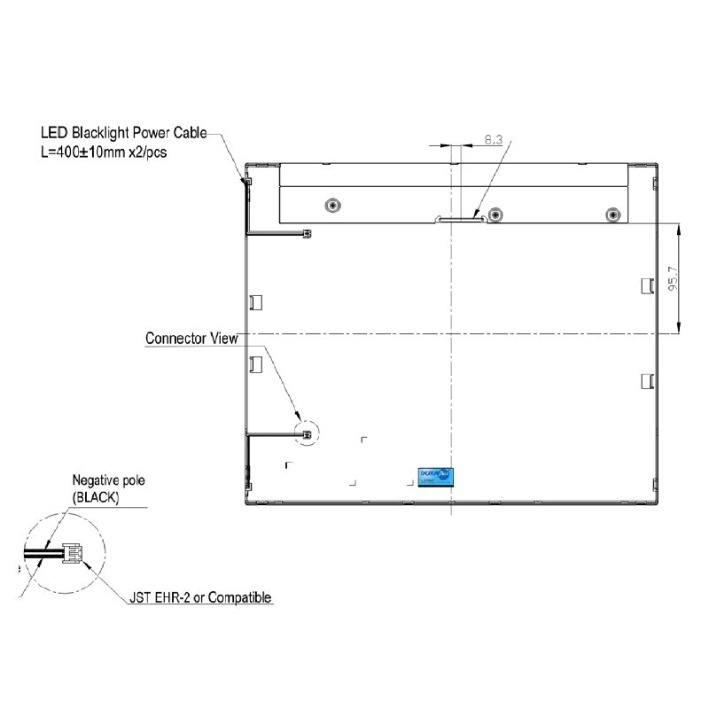 17" Sunlight Readable TFT Display - Low Power & High Def