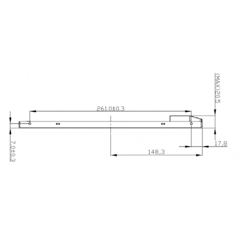 17" TFT-skjerm som kan leses av sollys - lav effekt og høy oppløsning