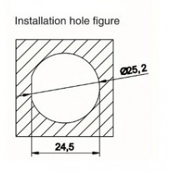 Waterproof USB3.0 A-A and-female female connector to the chassis, IP68 tightly capped.