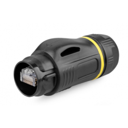 IP67 Waterproof plastic house for RJ45 UTP Patch cable.