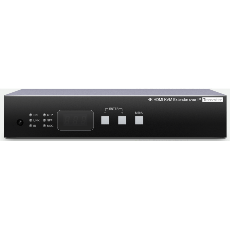 4K@30Hz 4:4:4 HDMI KVM Extender TX over IP / punkt til punkt med RJ45 (150m) eller Fiber (60km)