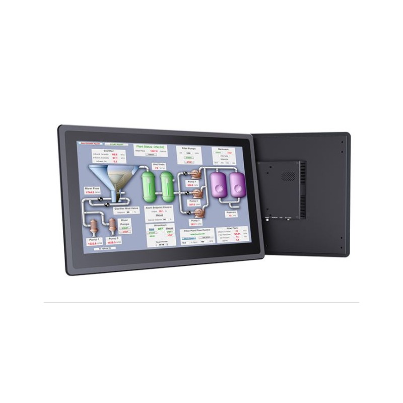 21,5" Panelmonitor 1000nits er kraftig lysstyrke, PCAP. Leveres med VESA eller panelmontering HDMI, VGA, AV